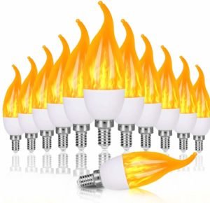 best led flame lamps